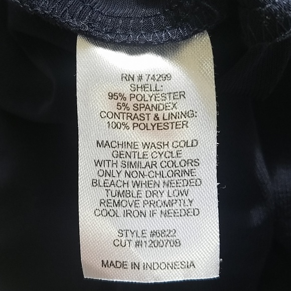 En Focus navy blue stretchy dress - Picture 7 of 7